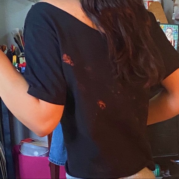 Handmade Fairy core off the shoulder top - Picture 2 of 3